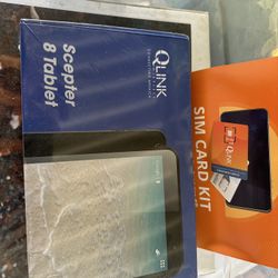 Qlink Scepter 8 Tablet With SIM Card