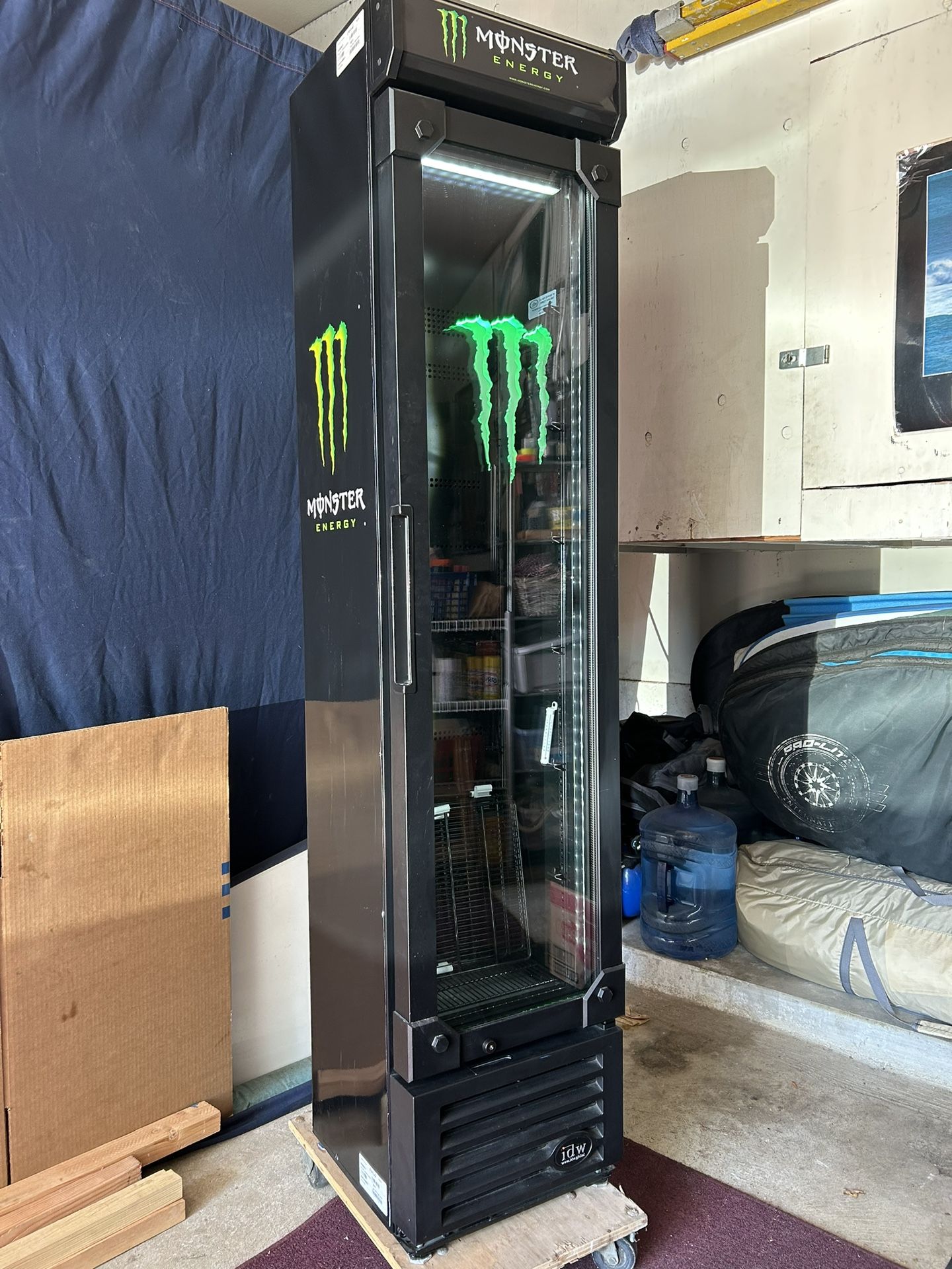 Okinawa Prefecture Cooler Monster Energy Glass Door Idw Monster