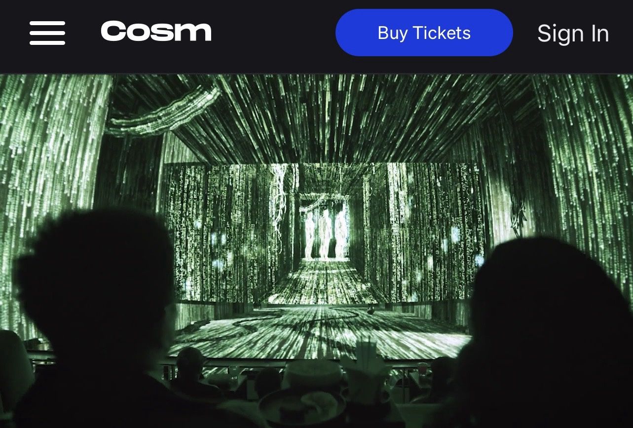 The Matrix Cosm LA Tonight (7/18) 11pm