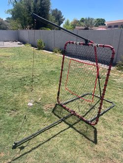 Baseball swing away hitting trainer