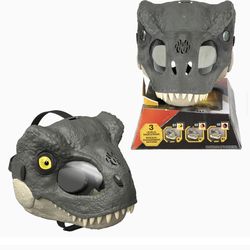 Mattel Jurassic World Rebirth T-Rex Rage N Roar Mask with LED Light Up Eyes, Blink Action with 3 Level Aggression Effect  Asking $35 or best offer Loc