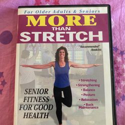 More Than Stretch Seniors Exercise DVD Charlotte Michos