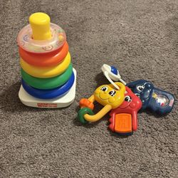Fisher Price Rings And Key Set