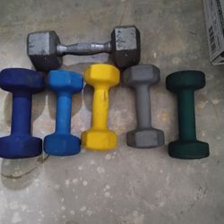 Lot Of Dumbells