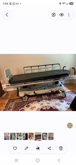 A beautiful hospital bed