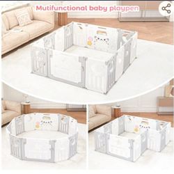 New IN Box DRIPEX Kinder Laufgitter 14 PANEL Large BABY Playpen Foldable Toddle Activity Center Child Play Yard Corralito DE Bebe 