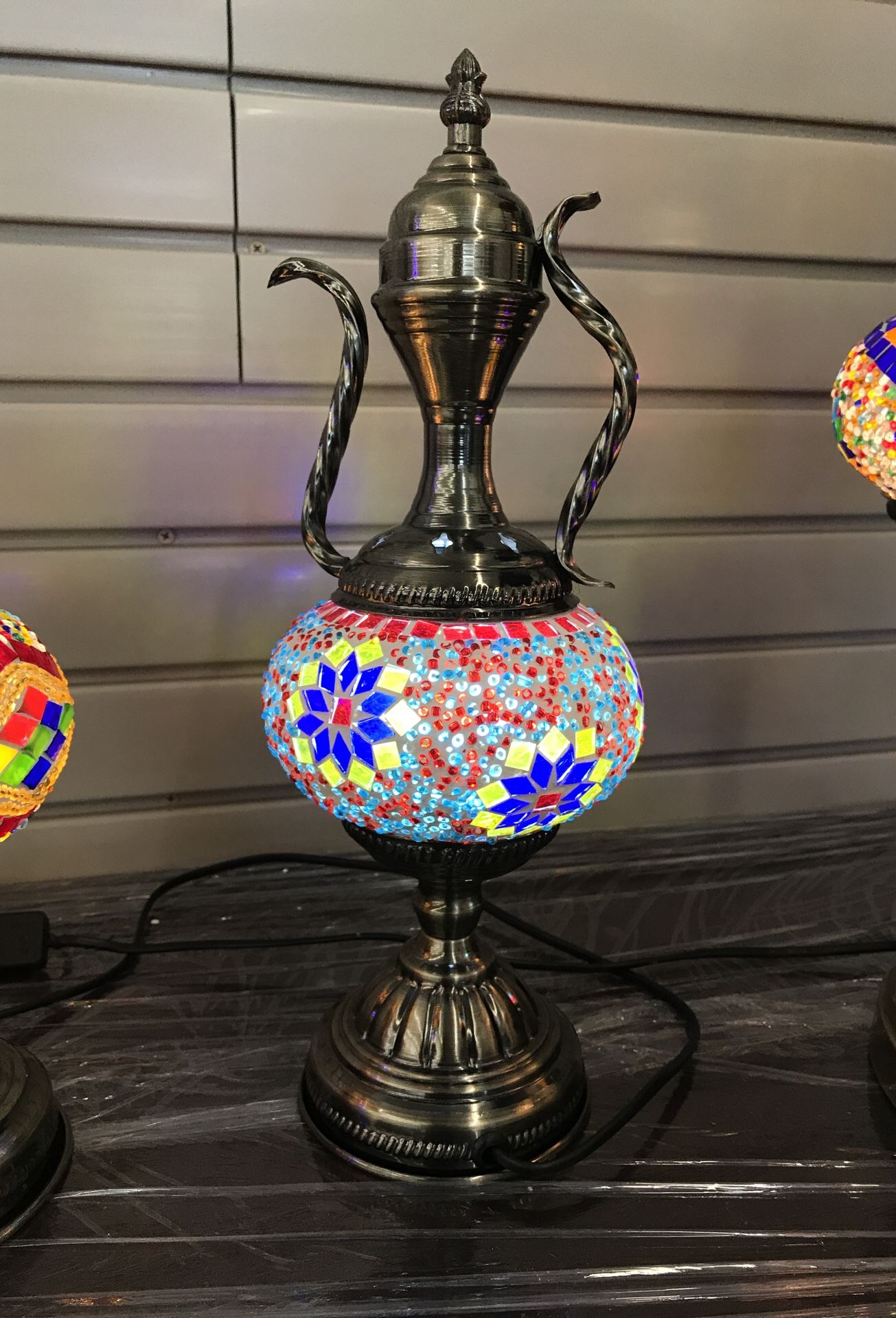 Handmade Kettle Table Lamp