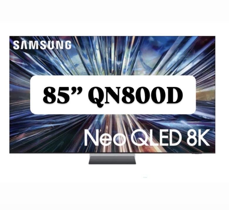 SAMSUNG 85-Inch Class Neo QLED 8K QN800D Series Mini LED Quantum HDR Smart TV with Ultra Slim Design, Dolby Atmos, Object Tracking Sound+, Q-Symphony