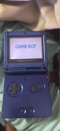 Blue gameboy advance SP