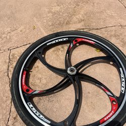 Bike Rim And Tire