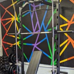 Smith Machines, Power Cages, Squat Racks, Half Racks, Benches, Dumbbells, Weights 