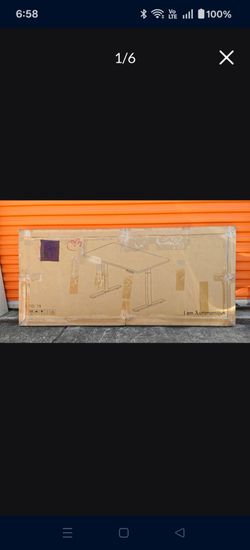 Autonomous Smart Desk Surface A17 Table Top Only Extra Large Black New