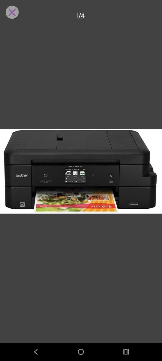 Brother Inkjet Printer, MFC-J985DW, Duplex Printing, WiFi