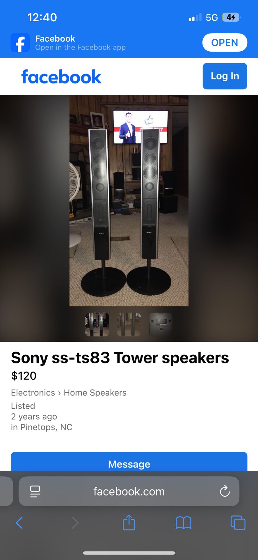 Sony Speakers