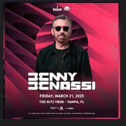 Benny Benassi Tickets Ritz 3/21