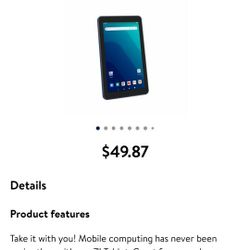 onn 7" 16 GB tablet