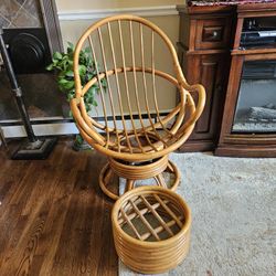 Vintage Bamboo Chair