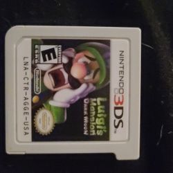 Luigi Mansion Dark Moon 3ds