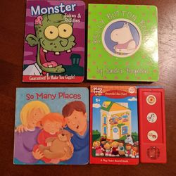 Lot of 4 Fun Board Books 