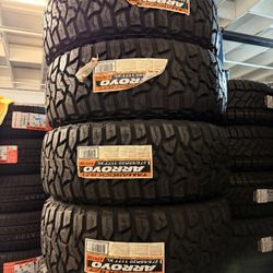 275/55r20 Arroyo RT Tires Nuevas Con 50,000 Millas De Garantía Las 4