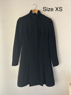 Black Girl’s Wool Coat Size XS