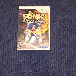 Sonic And The Secret Rings Nintendo Wii Game 