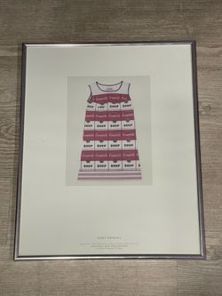 Andy Warhol Campbell’s Soup Dress Framed Wall Art