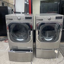 Set Washer And Dryer Bigger 29 Inches 