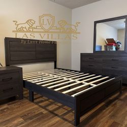 Bedroom Set , Bed , Dresser, Mirror,Nightstand 