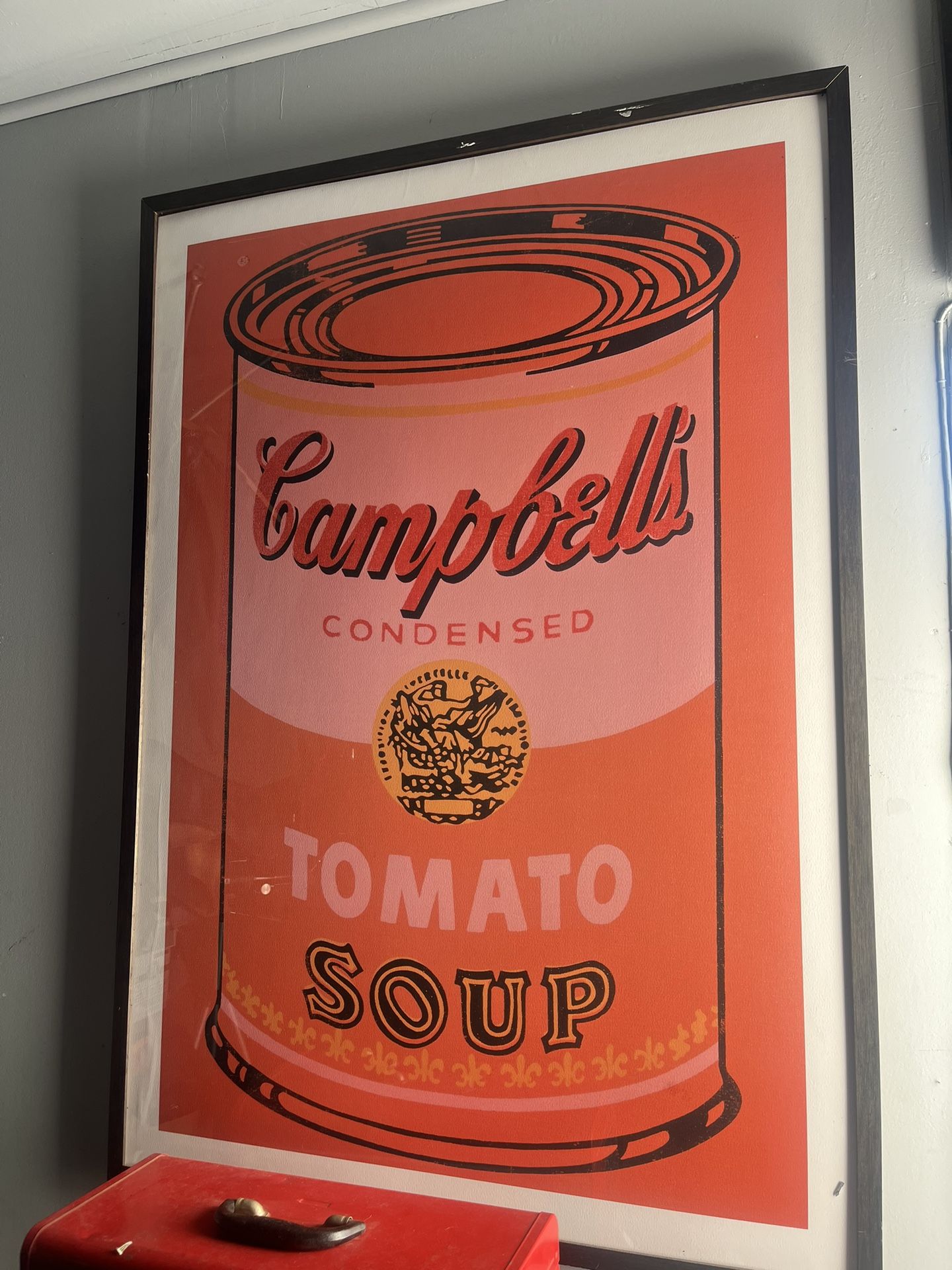 Andy WARHOL Campbell Soup Large Frame