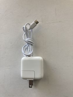 10 W USB-C Power Adapter, Type-C Power Adapter, for iPad, iPhone, & Mac.