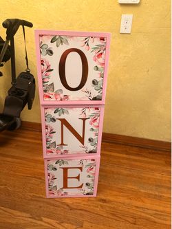 Birthday decorations (1st birthday)