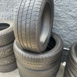 285/45/22 Set Of Bridgestone Tires Installed 