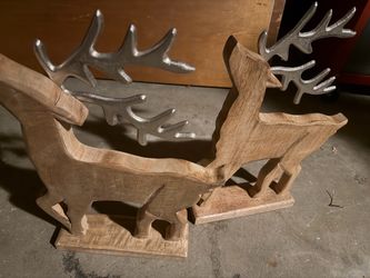 Xmas reindeer decor