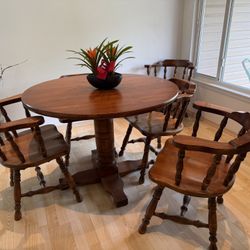 Solid Wooden Dining Table