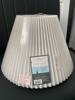 NEW Threshold Large Pleated Lamp Shade (see picture for size)