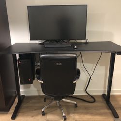 72” UpLift Standing Desk (fully loaded) 
