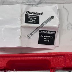 Torque Wrench.   New