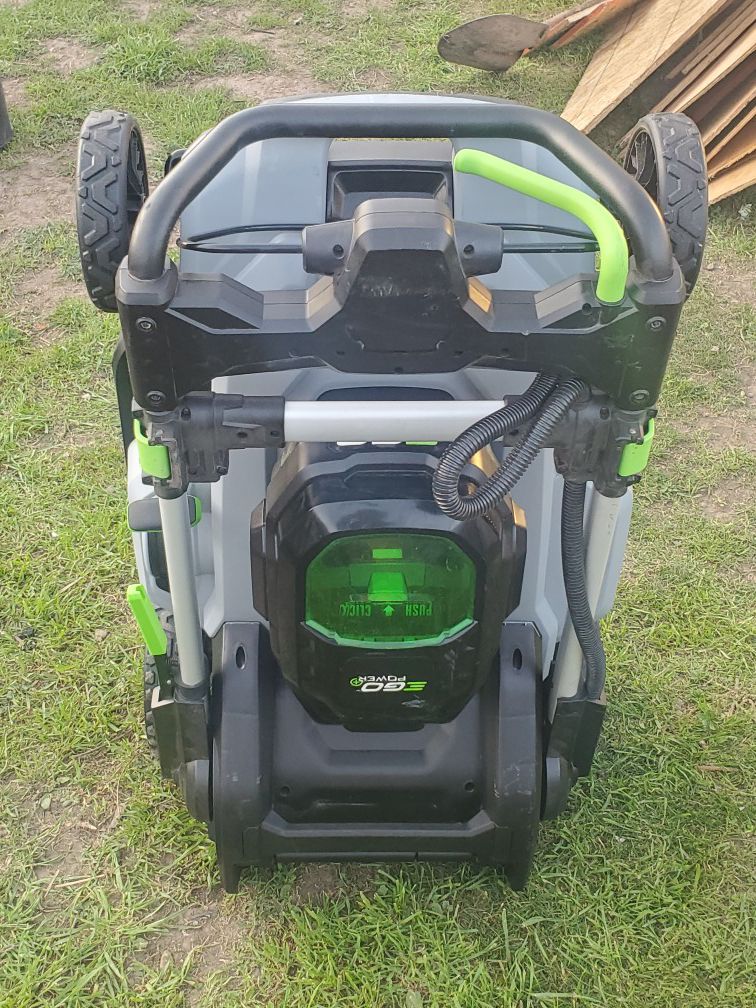 EGo+ SELF PROPELLED cordless electric LAWN MOWER