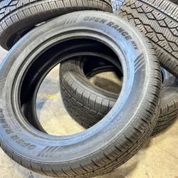 4x Like New Mazama Open Range tires 275/55/20 95% fits Tahoe Yukon tundra   We can mount and balance for $150