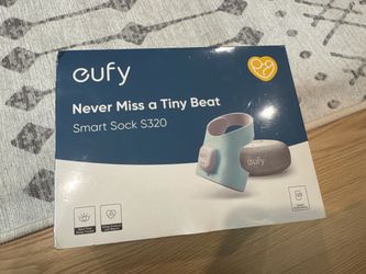 NEW SEALED Eufy Smart Sock S320 Baby Monitor – Sleep & Heart Rate Tracker