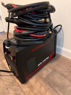 YESWELDER 250A MIG Welder, 110V/220V Dual Voltage 6-In-1