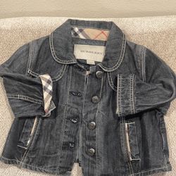 Burberry Baby Denim Jacket 6 Months 