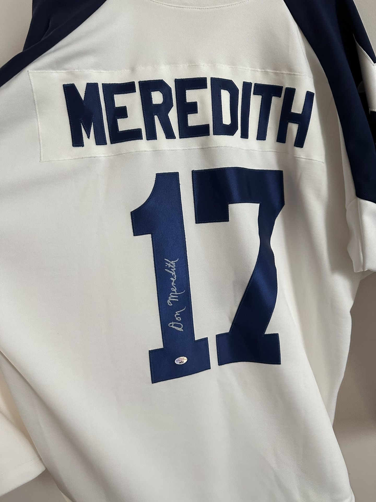Dallas Cowboys Don Meredith #17 Signed Jersey w COA for Sale in Dallas, TX  - OfferUp