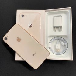 iPhone 8 256Gb New!!🌹Gold (UNLOCKED)All Carriers TMobile AT&T,Metropcs,Cricket Mexico🇲🇽Telcel!