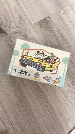 Pokemon World Championship 2025 Anaheim car scene double deck box
