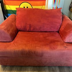 Big Red Couch- $200 OBO