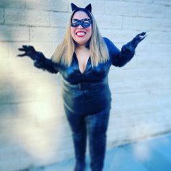 Women’s 3XL Catwoman Costume 