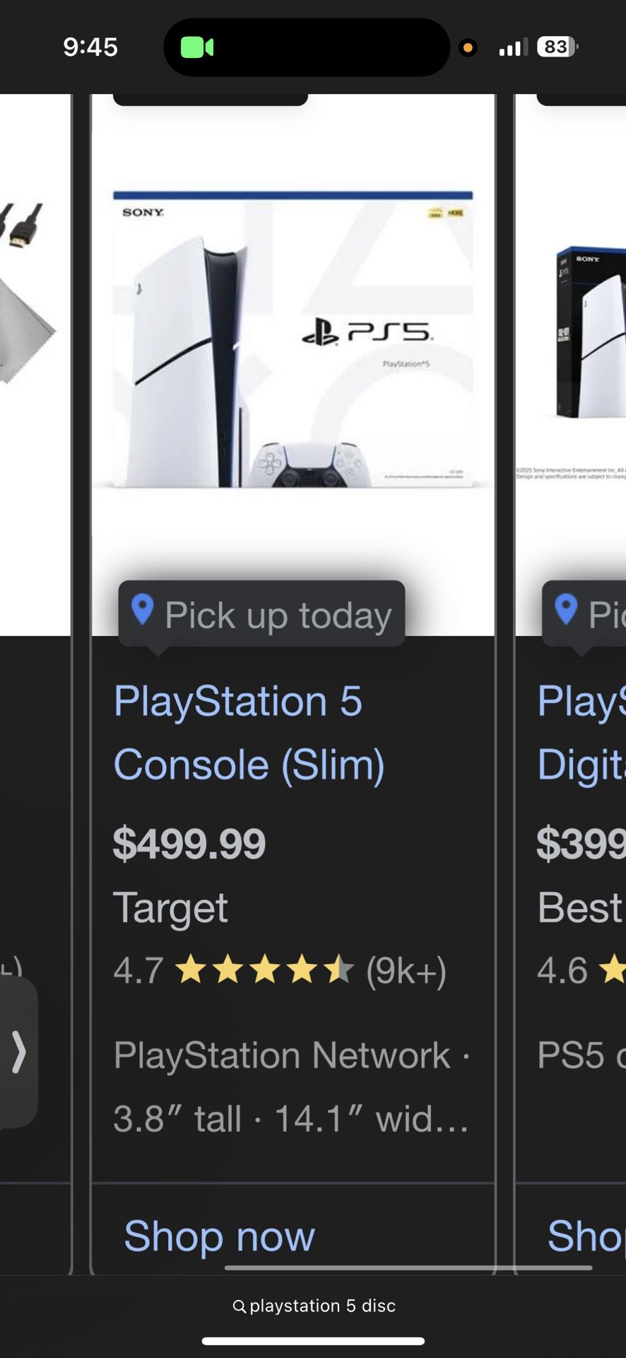 PlayStation 5 Disc Edition