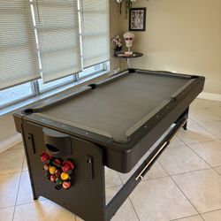 Pool And Air Hockey Table